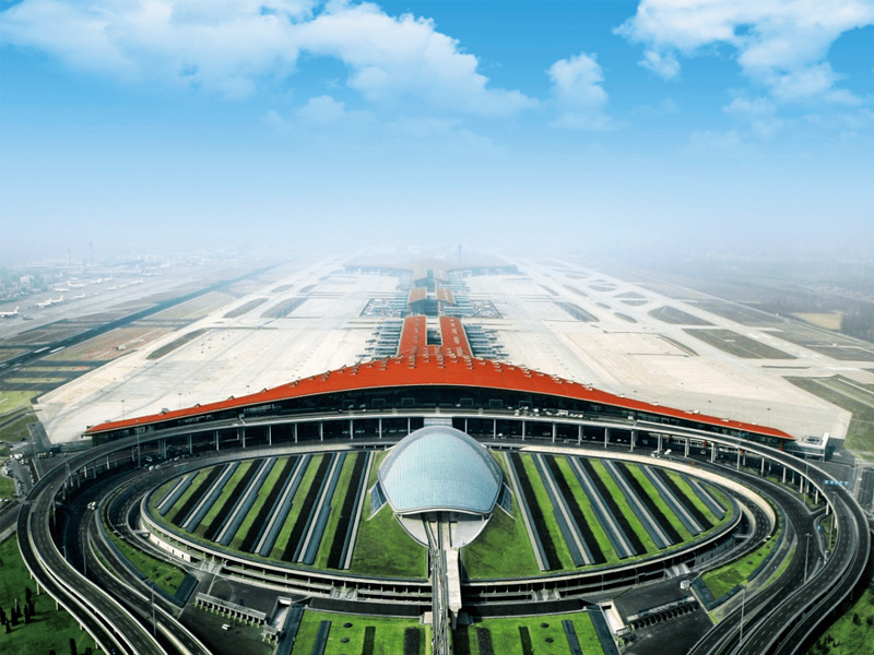 北京首都国际机场扩建航站楼